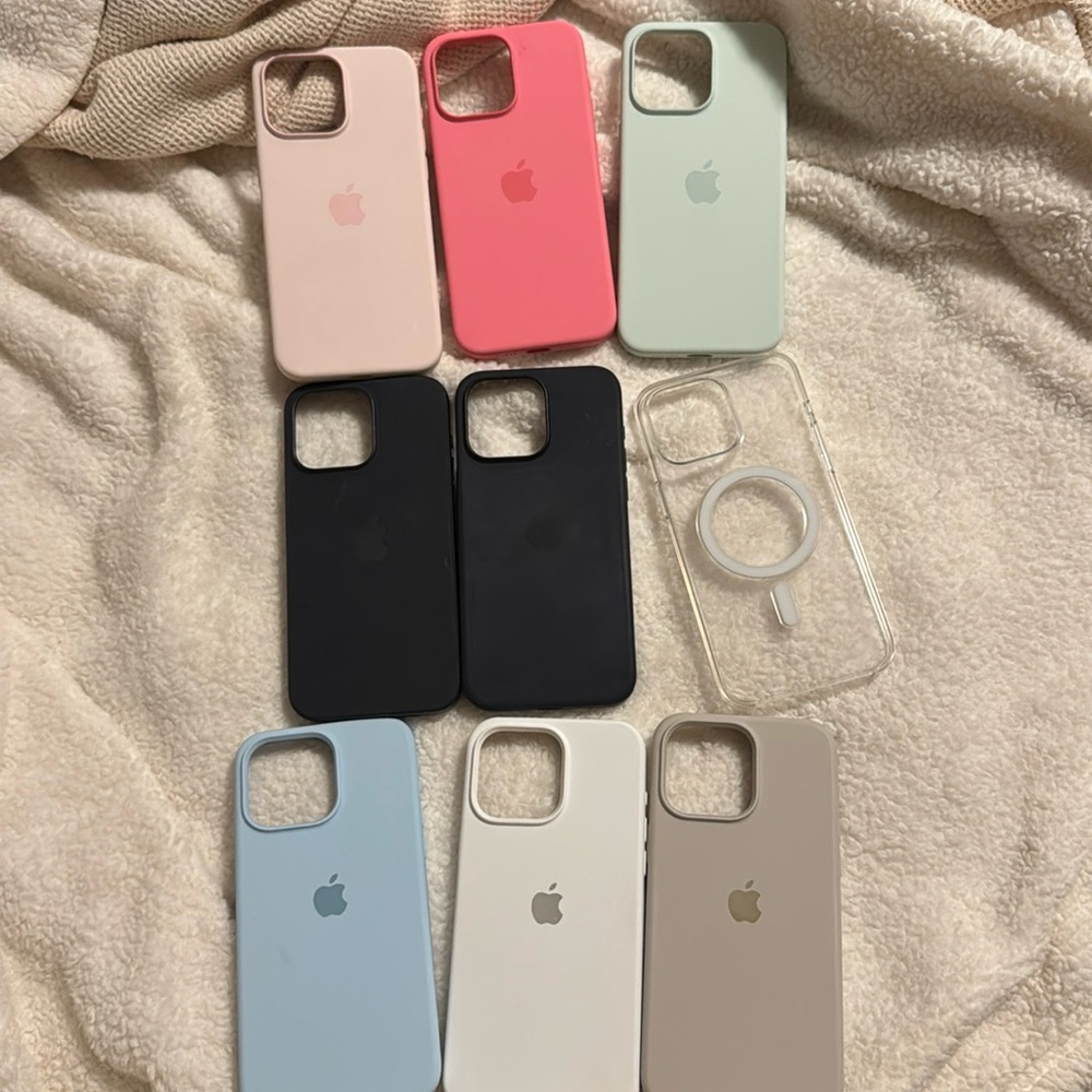 Apple Silicone Case Bundle